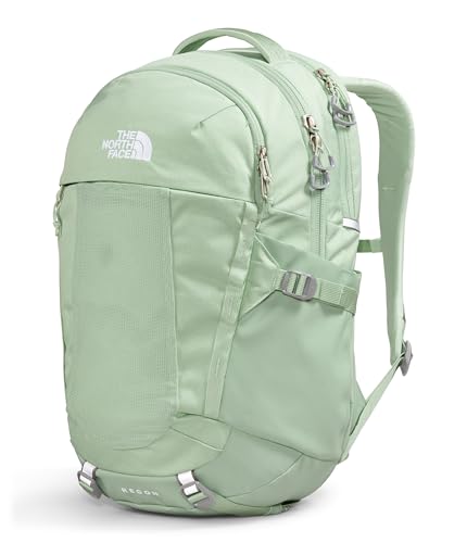The North Face Women's Recon Everyday Laptop Backpack - PFAS Free, Misty Sage Dark Heather/Meld Grey-NPF, One Size